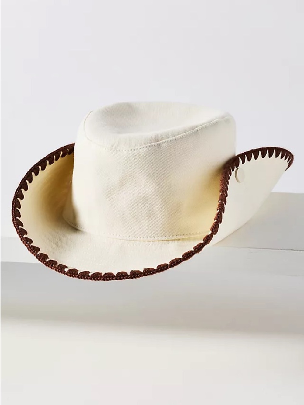Anthropologie Whipstitch Hat
